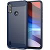 BAIDIYU Cover per Motorola Moto E7 Power, AntiGraffio, Sottile Paraurti Antiurto TPU Protezione Flessibile, Custodia Cover per Motorola Moto E7 Power.(Blu)