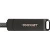 Patriot Memory Patriot RAGE R550 256GB USB 3.2 Gen 1 Type-A+C Flash Drive - Thumb Drive - Pen Drive - PE256GR550DSAD