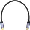 HOTUTUKI cavo usb type-c corto 0.5m,Cavo USB C a USB C 3.1 Gen 2 10 Gbps,100W 5A Cavo Type C Ricarica Rapida,Trasmissione Video 4K@60Hz Nylon Per Type C Compatibile con Laptop,Tablet,Hub,Telefoni Cellulari,.