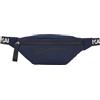 KARL LAGERFELD JEANS Essential Nylon Bumbag, Donna, Ardesia Scuro
