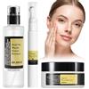 Sunshine smile 96 Essenza di bava di lumaca 100ml + 92 Snail tutto in uno Crema + Crema Contorno Occhiaie Occhi Antirughe 17ml,Snail Mucin Power Essence, filtrato di secrezione di lumaca lenisce la pelle disidrata