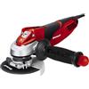 einhell 4430850 Te-AG 115 Smerigliatrice Angolare, 720 W, Nero, Rosso, Argento