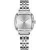 CIVO Orologio Donna Argento Piccolo: Quadrato Classico Analogico - Acciaio Inossidabile Orologi da Polso Donna Ragazze