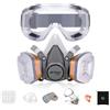 AirGearPro G-500 A1P2 Maschera Antigas Antipolvere con Filtri e Occhiali