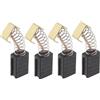 Be In Your Mind 2 Paia Di Spazzole Di Carbone 6x10x14mm Spazzole Di Carbone Per Motore Smerigliatrice Angolare Elettrica Compatibile Con Parkside PBH 1500 A1