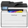 PANTUM Stampante Laser Colori CM2100ADW, Stampante multifunzione a colori per stampa, copia e scansione con ADF, Stampa fronte/retro automatica, WLAN NET USB, 20ppm, per la casa e l'ufficio