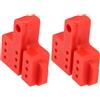 SG Store 2 Pezzi Distanziatore Di Spurgo Y8N219000 Pinza Freno Bicicletta Compatibile Con Shimano BR-RS405 BR-R7070 BR-R8070 BR-M9100 Rosso