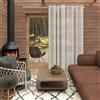 Soleil d'Ocre Cali Tenda in voile con occhielli per vetrate, da 280 x 250 cm