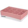osama home PANTONE Organizer Armadio e Cassetti Salvaspazio 1 Pezzo 12 Scomparti Biancheria Accessori, Organizer Cassetti Bagno Camera Portaoggetti, Organizzatore Armadio e Cassetti Pieghevole 32x22x10 cm