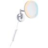 Paulmann 71148 Specchio cosmetico LED Masua IP44 White Switch 55lm 230V 4W cromo ingrandimento 3x