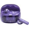 JBL Tune Beam Ghost 2 Auricolari Bluetooth True Wireless con Cancellazione del Rumore, 48 Ore di Autonomia, Resistenti ad Acqua e Polvere IP54, Design Chiuso a Stick, Purple Ghost
