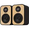 Marley Casse da Libreria House of Uplift - Casse Bluetooth con Ingresso AUX & Cavo RCA, Compatibili con Smartphone, Giradischi - Altoparlanti Attivi HiFi, Design Sostenibile