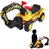 BricoShop24 Escavatore a Spinta 4 Ruote da Bambino Auto Cavalcabile Bimbo Ruspa