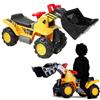 BricoShop24 Macchina a Spinta 4 Ruote per Bambino Gioco Auto Cavalcabile Bimbo Pala Ruspa
