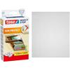 tesa Insect Stop Hook & Loop Sun Protect Zanzariera per Lucernari - Riflette i raggi solari - Senza foratura - Rimovibile e riutilizzabile - Antracite - 120 cm x 140 cm