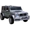 Piston Car Macchina Elettrica per Bambini Mercedes Classe G Full Grigio 12V