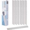 STALEKS PRO Ricambio per pellicole minerali Papmam per base diritta Expert Carta ecologica 50 pezzi DFCE-22 (grana 180)