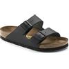 Birkenstock Arizona, Sandali Unisex - Adulto, Nero, 36 (Stretta)