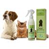 101 love for pet Protezione Solare Spray Naturale e Vegetale per Cani e Gatti - per la Cute e Il Mantello - Soluzione Pronta all'Uso Contro i Raggi UV - Adatto per Tutti i Tipi di Pelo, Linea 101 (250ml)