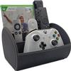 Connected Essentials Games Console Controller Stand and Charging Station For up to 3 Controllers, Black Remote Control Holder & Organiser - Play & Park CEG-31 Black