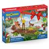 schleich 98644 Advent Calendar Dinosaurs 2022, for Children from 5 Years, Dinosa