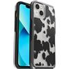 OtterBox Cover per iPhone 13, Symmetry, resistente a shock e cadute, cover sottile, testata 3x vs le norme anti caduta MIL-STD 810G, stampa mucca