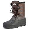 Polar Uomo Letame Allacciare Breve Nylon Pioggia Allacciare Anatra Stivali - BLK44 AYC0141