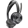 Poly - Voyager Focus 2 UC USB-A Headset (Plantronics) - Bluetooth Dual-Ear (Stereo) Headset with Boom Mic - USB-A PC/Mac Compatible - Active Noise Canceling - Works with Teams (Certified), Zoom & more