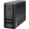 Cyberpower USV per PC/Nas 425 W, Comunicazione USB, Tecnologia Greenpower, AVR, 3 Prese Schuko, 20 Minuti a 90 W, 6 Minuti a 200 W, UT850EG