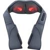 Triducna Massaggiatore Collo e Spalle con Calore, Massaggiatore Cervicale Shiatsu Elettrico, Massaggio di rotazione 3D per schiena, polpacci, gambe, rilassamento muscolare completo a casa o in ufficio