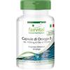 fairvital Capsule Omega-3 da 1000 mg di olio di pesce, 90 softgel, ALTO DOSAGGIO, 3000 mg per dose giornaliera, con EPA e DHA