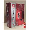 Illy easy Macchina da Caffè Espresso a Cialde E.s.e Colore Rosso + 72 CIALDE OMAGGIO Confezione regalo