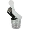 ALLINOX Comignolo Gallo Terminale Acciaio INOX Canna Fumaria Fumaiolo Antivento Girevole Per Camino o Stufa Innesto Maschio Universale (DN 130)