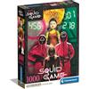 Clementoni Puzzle Squid Game - 1000 Pezzi - Puzzle Adulti, Poster Incluso, Puzzle Netflix, Serie Tv, Divertimento Per Adulti, Made In Italy, 39859
