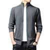 Souchi Autunno Inverno Spessore Collo Caldo Cardigan Uomini Vestiti Morbido Lana Maglieria Maglione Cappotto Giacca