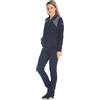 Leo Corsetteria Tuta donna invernale felpata calda per signora con zip cerniera tasche e pantaloni lunghi F.lli Campagnolo Tg.58 Blu 8Q76136