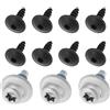 EMSea 1 Set Kit di Fissaggio per Sottoscocca Protezione Inferiore Motore Compatibile con VW Golf MK7 R GTI Include 3 Bulloni per Parafango e 8 Viti Inferiori per Parafango