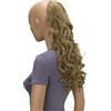 CAISHA 50cm Coda Di Cavallo Elena Con 2 Nastri Posticci Per Capelli Capelli Finti Riccioli Biondo HC23-1