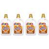 Felce Azzurra 4x Felce Azzurra Mon Amour Ammorbidente Oro Argan - Profumo Inconfondibile, Capi Morbidi - 60 Lavaggi - 3Lt