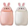 LUVDECO 2 Pezzi Porta spazzolini da denti a parete, Portaspazzolini da parete per bambini e adulti, Organizzatore del bagno adesivo per adulti per spazzolino, Dentifricio, Rasoio, Pettini (Bianco, Rosa)