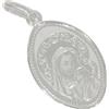 AFP Madonna con Gesù Bambino Ciondolo in Argento 925
