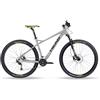 HEAD X-Rubi 1.0, Mountain Bike Unisex Adulto, Grigio Opaco/Giallo, 56