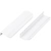 Ndjiloik 10 Pezzi Maniglie per Mobili Moderni150MM,Maniglie Armadio Nascoste per Armadietti Lega di Alluminio Maniglie, Cucina, Cassetti, Armadi,Scarpiere