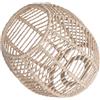 KITANDOVE Lampadario Sospensione Corda Intrecciata Paralume Boho Per Lampade Da Tavolo e Plafoniere Design Naturale Per Decorazioni Casa e Piccoli Ambienti Facile Installazione Compatibile
