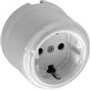 Glowster 2902021 BASE DI SUPERFICIE TONDA PORCELLANA BIANCA F-BRIGHT