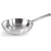 LACOR 45420 Foodie, Padella Antiaderente, Compatibile con Tutti i Tipi di Cucina, Ecologica, Fondo Termico Diffusore, Acciaio Inox, Grigio, 20 cm