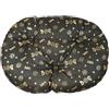 DAMIAN WIKLINA NATURALNE PRODUKTY Z DREW Cuscino per cani - Cuscino per gatti - Dimensione ovale 50x34 cm colore marrone scuro - Cuccia per cani - Cuccia per gatti - Materasso per cani o gatti - Lavabile - Ideale per cesti di trasporto o