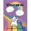 Independently published Unicorni - libro da colorare: Quaderno da personalizzare | Simpatici unicorni per bambini dai 4 ai 10 anni | colorabile con pastelli, pennarelli, ... adulti | Colorare con Tanti Magici unicorni