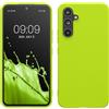 kwmobile Custodia Compatibile con Samsung Galaxy A54 5G Cover - Back Case per Smartphone in Silicone TPU - Protezione Gommata - giallo fluorescente