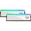 Adata Ram DIMM DDR5 32GB Adata 6000Mhz CL48 1.4V Bianco 2pz [AX5U6000C4816G-DTLABRWH]